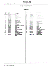 Room Air Conditioner Page 4 parts for Frigidaire Air Conditioner 5078A from AppliancePartsPros.com