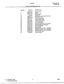Window Mounting parts for Frigidaire Air Conditioner 5079005A from AppliancePartsPros.com
