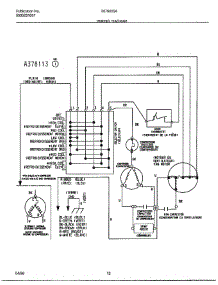 Wiring Diagram parts for Frigidaire Air Conditioner 5079005A from AppliancePartsPros.com
