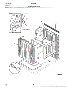 Compressor parts for Frigidaire Air Conditioner 5079005A from AppliancePartsPros.com