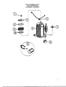 Room Air Conditioner Page 5 parts for Frigidaire Air Conditioner 5695A from AppliancePartsPros.com