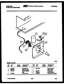 04 - Electrical Parts parts for Frigidaire Air Conditioner A04LE2F1 from AppliancePartsPros.com