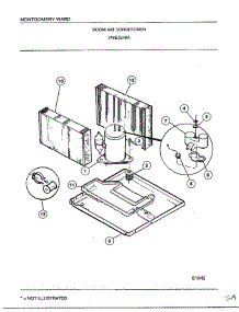 Room Air Conditioner Page 5 parts for Frigidaire Air Conditioner 5249A from AppliancePartsPros.com