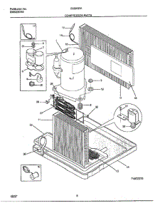 Compressor parts for Frigidaire Air Conditioner 5339000 from AppliancePartsPros.com