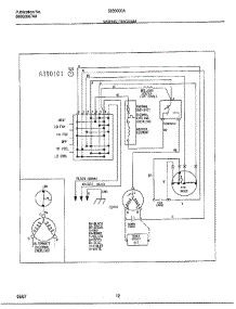 Wiring Diagram parts for Frigidaire Air Conditioner 5339000 from AppliancePartsPros.com