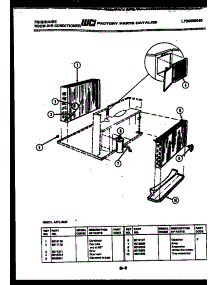 03 - Unit Parts parts for Frigidaire Air Conditioner A07LH8E2 from AppliancePartsPros.com