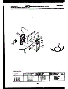 04 - Electrical Parts parts for Frigidaire Air Conditioner A07LH8E2 from AppliancePartsPros.com