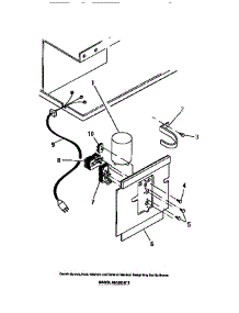 03 - Controls, Capacitors, Cord parts for Frigidaire Air Conditioner A6LECC3 from AppliancePartsPros.com