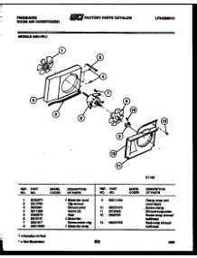 04 - Air Handling Parts parts for Frigidaire Air Conditioner A06LH5L1 from AppliancePartsPros.com