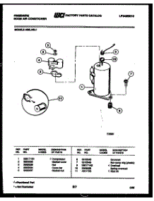 05 - Compressor Parts parts for Frigidaire Air Conditioner A06LH5L1 from AppliancePartsPros.com