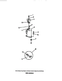 06 - Compressor parts for Frigidaire Air Conditioner A6LECC3 from AppliancePartsPros.com
