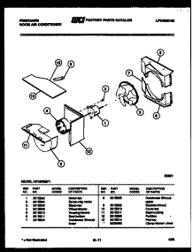 04 - Air Handling Parts parts for Frigidaire Air Conditioner AR18NS2F1 from AppliancePartsPros.com