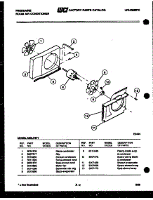 04 - Air Handling Parts parts for Frigidaire Air Conditioner A06LH6F1 from AppliancePartsPros.com