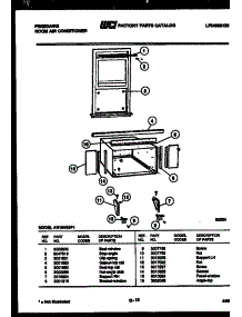 06 - Window Mounting Parts parts for Frigidaire Air Conditioner AR18NS2F1 from AppliancePartsPros.com