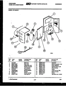 03 - Electrical Parts parts for Frigidaire Air Conditioner AR14ME5P1 from AppliancePartsPros.com