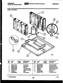 05 - System Parts parts for Frigidaire Air Conditioner AR14ME5P1 from AppliancePartsPros.com
