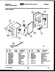 03 - Electrical Parts parts for Frigidaire Air Conditioner AR22NE5P1 from AppliancePartsPros.com