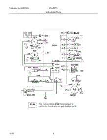 04 - Wiring Digram parts for Frigidaire Air Conditioner CRA093PT11 from AppliancePartsPros.com