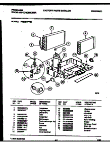 04 - System Parts parts for Frigidaire Air Conditioner FAB057P7B1 from AppliancePartsPros.com