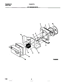 04 - Air Handling Parts parts for Frigidaire Air Conditioner FAC053T7A2 from AppliancePartsPros.com