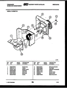 03 - Air Handling Parts parts for Frigidaire Air Conditioner FAC055P7B1 from AppliancePartsPros.com