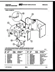 05 - Electrical Parts parts for Frigidaire Air Conditioner FAC055P7B1 from AppliancePartsPros.com