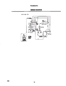 07 - Wiring Diagram parts for Frigidaire Air Conditioner FAC052J7A1 from AppliancePartsPros.com