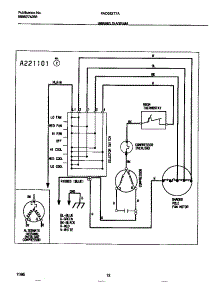 07 - Wiring Diagram parts for Frigidaire Air Conditioner FAC053T7A2 from AppliancePartsPros.com