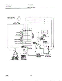12 - Wiring Diagram parts for Frigidaire Air Conditioner FAC053K7A2 from AppliancePartsPros.com