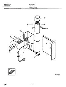 03 - Control Parts parts for Frigidaire Air Conditioner FAC086W7A1 from AppliancePartsPros.com