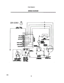 10 - Wiring Diagram parts for Frigidaire Air Conditioner FAC103J1A1 from AppliancePartsPros.com