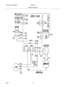 04 - Wiring Diagram parts for Frigidaire Air Conditioner FAH08ET1T0 from AppliancePartsPros.com