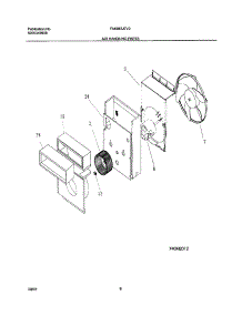 07 - Air Handling Parts parts for Frigidaire Air Conditioner FAK083J7V2 from AppliancePartsPros.com