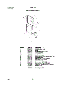 11 - Window Mounting Parts parts for Frigidaire Air Conditioner FAK083J7V2 from AppliancePartsPros.com
