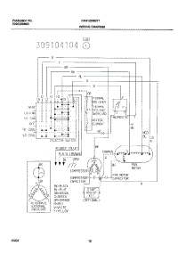 12 - Wiring Diagram parts for Frigidaire Air Conditioner FAH12EM2T1 from AppliancePartsPros.com