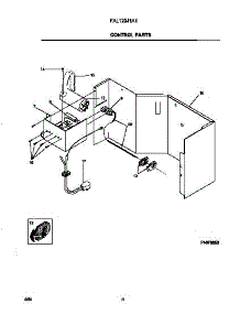 03 - Control Parts parts for Frigidaire Air Conditioner FAL123J1A1 from AppliancePartsPros.com