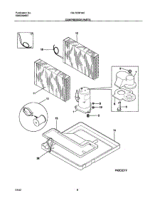 09 - Compressor Parts parts for Frigidaire Air Conditioner FAL103K1A2 from AppliancePartsPros.com