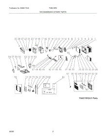 03 - Recommended Spare Parts parts for Frigidaire Air Conditioner FAM215R2A13 from AppliancePartsPros.com