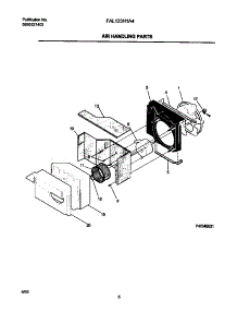 04 - Air Handling Parts parts for Frigidaire Air Conditioner FAL123H1A4 from AppliancePartsPros.com