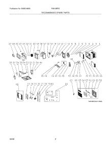 03 - Recommended Spare Parts parts for Frigidaire Air Conditioner FAM18ER2A12 from AppliancePartsPros.com