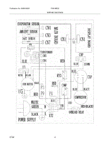 04 - Wiring Diagram parts for Frigidaire Air Conditioner FAM18EQ2A2 from AppliancePartsPros.com
