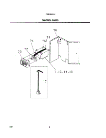 04 - Control Parts parts for Frigidaire Air Conditioner FAS155J1A1 from AppliancePartsPros.com