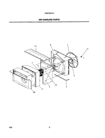 06 - Air Handling Parts parts for Frigidaire Air Conditioner FAS155J1A1 from AppliancePartsPros.com