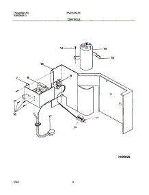 05 - Controls parts for Frigidaire Air Conditioner FAS183K2A5 from AppliancePartsPros.com