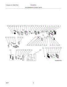 03 - Recommended Spare Parts parts for Frigidaire Air Conditioner FAS226R2A1 from AppliancePartsPros.com