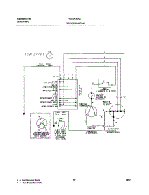 12 - Wiring Diagram parts for Frigidaire Air Conditioner FAS224J2A2 from AppliancePartsPros.com
