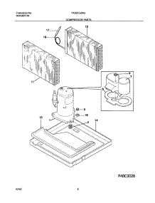 09 - Compressor Parts parts for Frigidaire Air Conditioner FAS255J2A5 from AppliancePartsPros.com