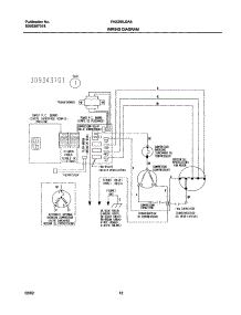 12 - Wiring Diagram parts for Frigidaire Air Conditioner FAS255J2A5 from AppliancePartsPros.com