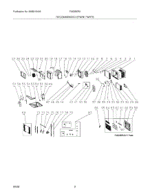 03 - Recommended Spare Parts parts for Frigidaire Air Conditioner FAS25ER2A14 from AppliancePartsPros.com