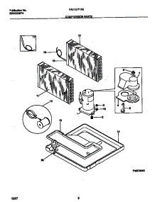 05 - Compressor Parts parts for Frigidaire Air Conditioner FAV157F1A2 from AppliancePartsPros.com